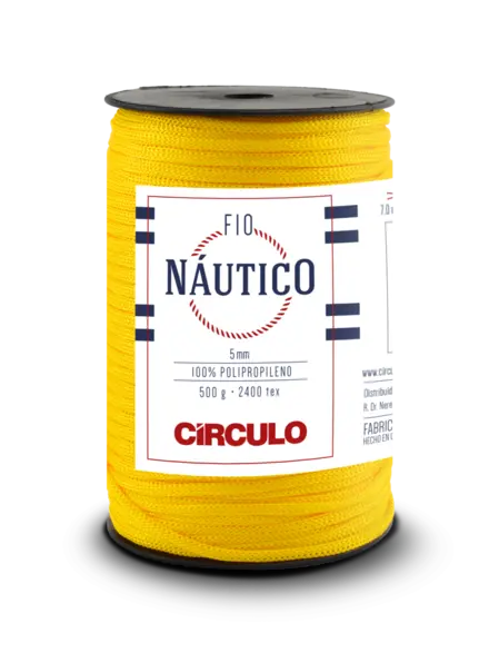 FIO NÁUTICO 5MM 500G CIRCULO