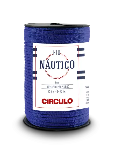 FIO NÁUTICO 5MM 500G CIRCULO