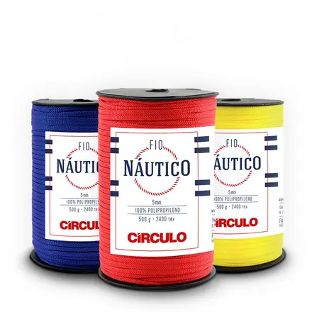 FIO NÁUTICO 5MM 500G CIRCULO