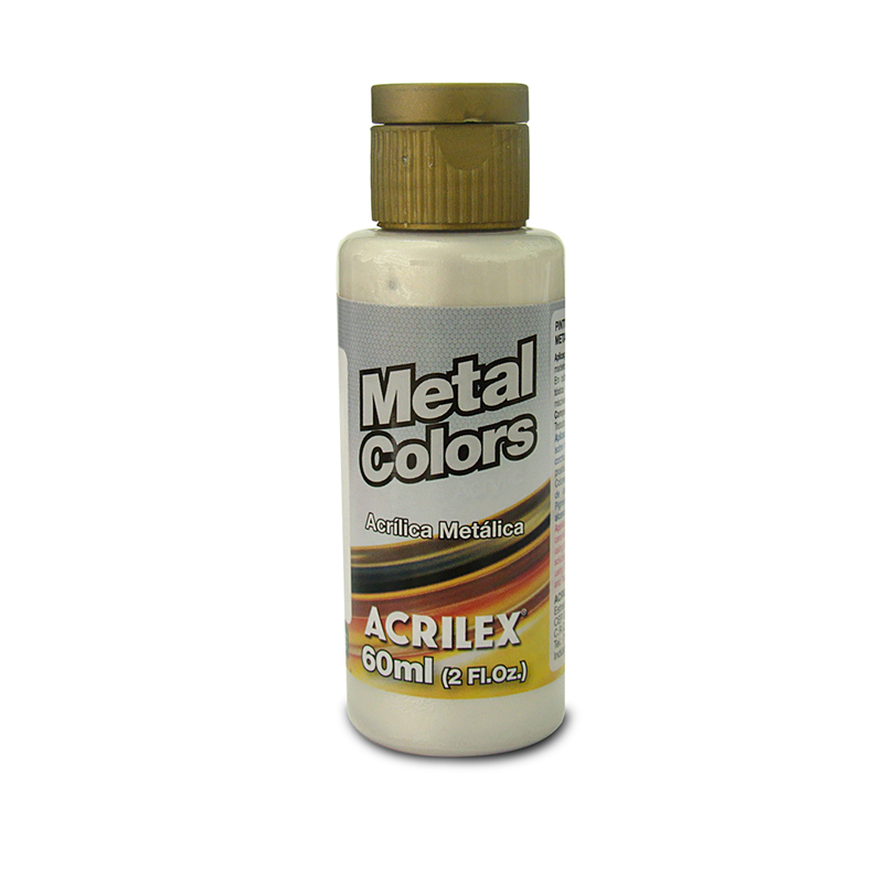 TINTA METAL COLORS 60ML ACRILEX TINTA METAL COLORS 60ML ACRILEX