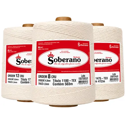 BARBANTE 100% ALG SOBERANO 700G