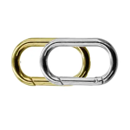 ARGOLA ARTICULADA OVAL 44MM 2UN
