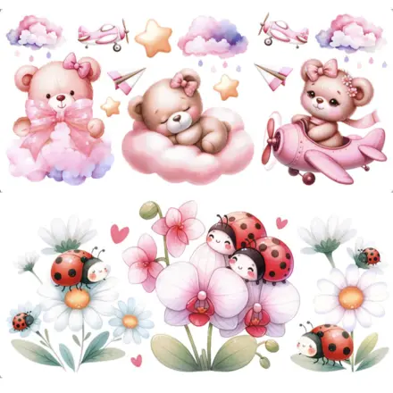 TRANSFER TEXTIL TTB5 27,5CM x 12,8CM LITOARTE