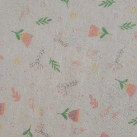 TECIDO FLANELA TULIPA 1 METRO X 80CM LARGURA PAPI