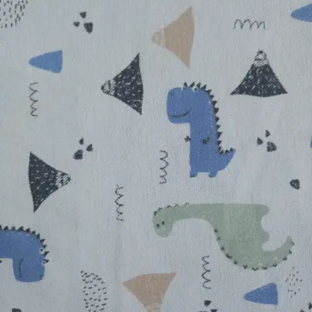 TECIDO FLANELA JURASSIC VAR02 1 METRO X 80CM LARGURA PAPI
