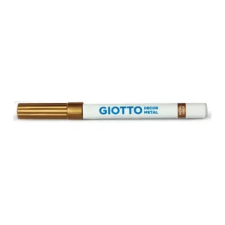 CANETA PERMANENTE DECOR METAL OURO GIOTTO