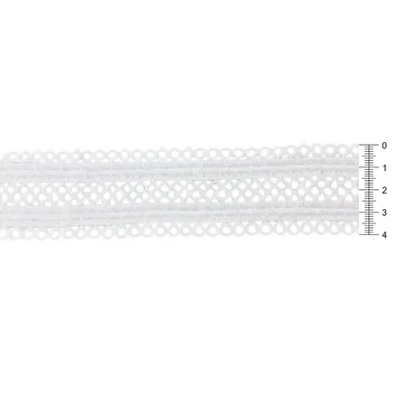 RENDA POLISOFT CIRCULOS 4CM LARG