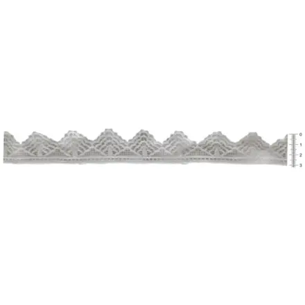 RENDA POLISOFT BICO VAZADO 3CM LARG