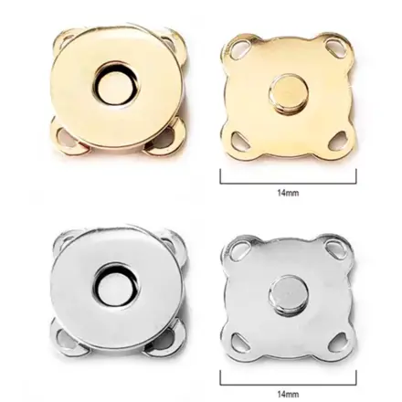 BOTÃO IMANTADO COSTURA 14MM 10UN
