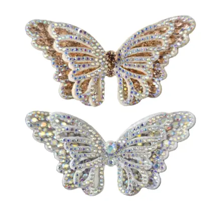 APLIQUE BORBOLETA STRASS