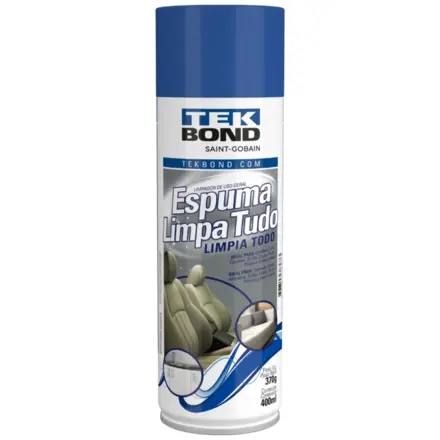 ESPUMA LIMPA TUDO 370G/400ML TEK BOND
