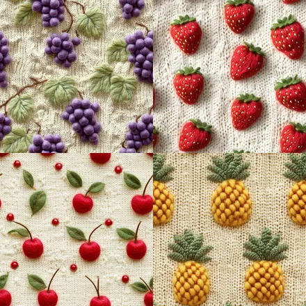 TRICOLINE DIGITAL FRUTAS FABRICART - 1 METRO X 1,50M