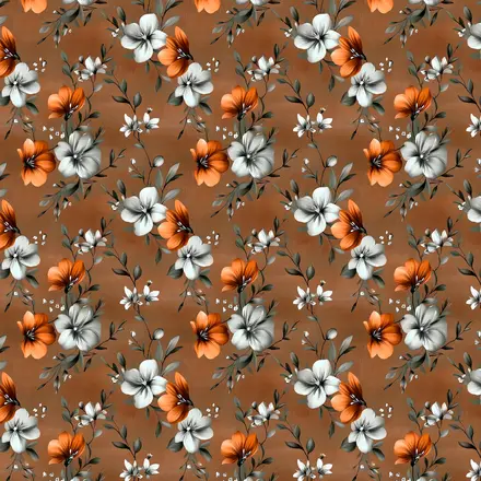 TRICOLINE AMBER WINGS FLORAL P FERNANDO MALUHY - 1 METRO X 1,50M