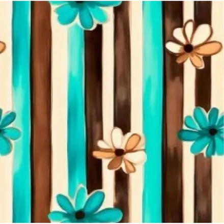 TRICOLINE COLEÇÃO TURQUOISE FERNANDO MALUHY - 1 METRO X 1,50M
