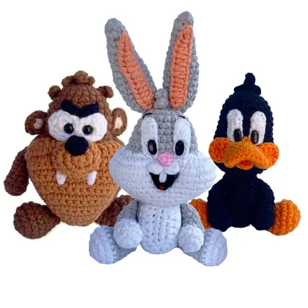 KIT AMIGURUMI LOONEY TUNES CORRENTE