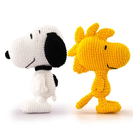 KIT AMIGURUMI PEANUTS SNOOPY CÍRCULO