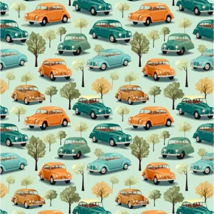 TRICOLINE OLD CAR PEQUENO FERNANDO MALUHY - 1 METRO X 1,50M