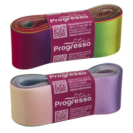 FITA CETIM N°9 38MM MULTICOLOR 10M PROGRESSO