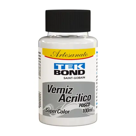 VERNIZ ACRÍLICO FOSCO 100ML TEKBOND