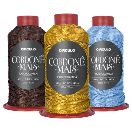 LINHA CORDONÊ MAIS 140M CÍRCULO