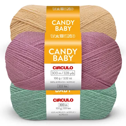 LÃ CANDY BABY 100G CÍRCULO
