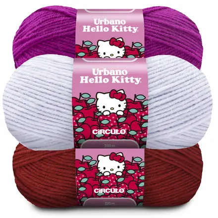 LÃ URBANO HELLO KITTY 100G CÍRCULO