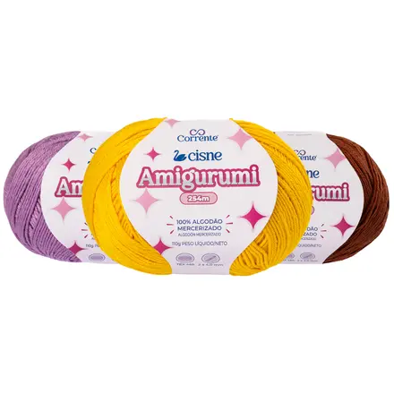 LINHA CISNE AMIGURUMI 254M CORRENTE