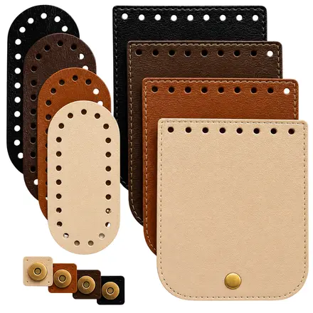 KIT ABA FUNDO BOLSA COURO