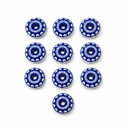 RESINA DISCO PORCELANA CHINESA 10UN