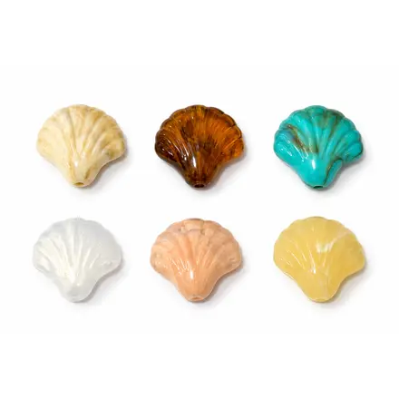 CONCHA RESINA 4UN 30X30MM