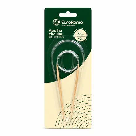 AGULHA CIRCULAR TRICO 60CM EUROROMA